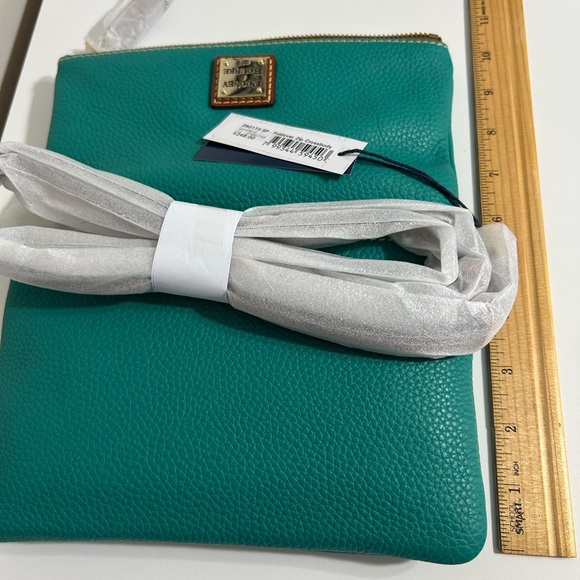Dooney & Bourke Fold‎ Over Crossbody with Gold Hardware